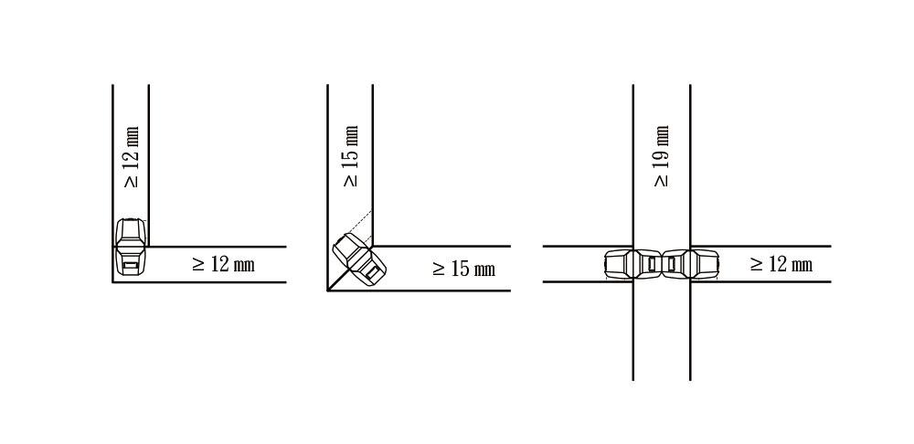 Clamex P-10 連接方式
